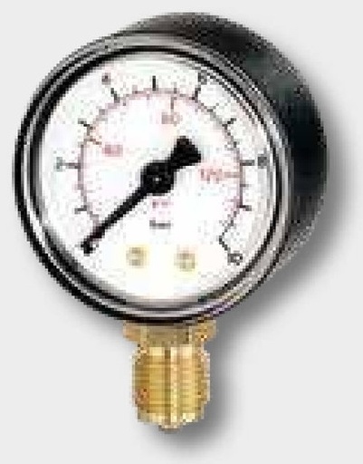 [AMAT3-173829] M-SU-50-0/16-1/4-KU-bar/psi Manometru cu tub Bourdon G1 / 4 (2x)