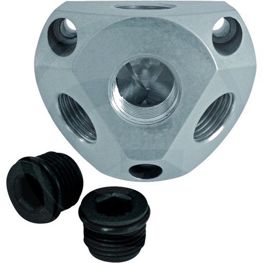 [AMAT3-175092] Luftverteilerdose 1" Alu