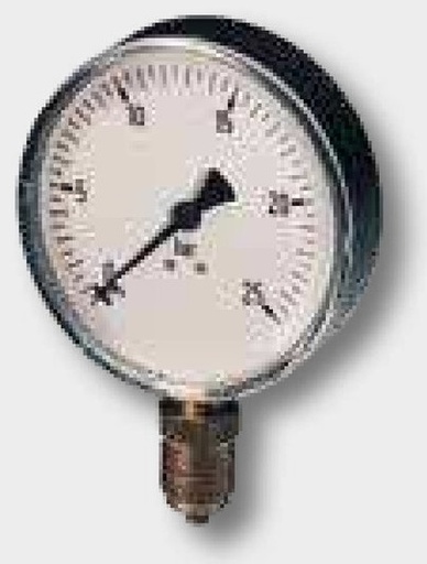 [AMAT3-173840] M-SU-100-1/0-1/2-St Manometru cu tub Bourdon G1 / 2 (2x)