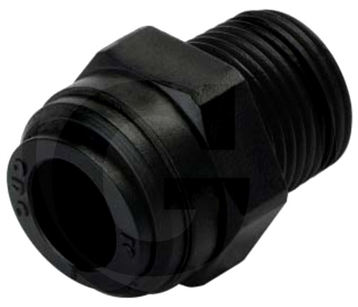 [AMAT3-172275] B-GEk-6-1/4-KU-H2O Racord drept cu filet exterior 16,1 mm