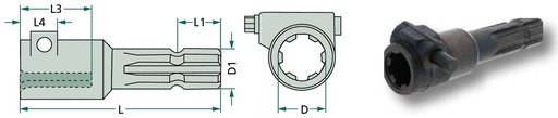 [AMAT3-175343] Piesa reductie - cu stift glisant