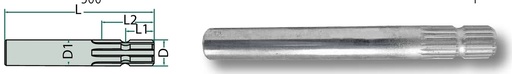 [AMAT3-175375] Ax profilat 300 mm