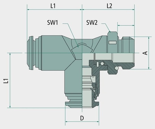 [AMAT3-172824] BK-LEd-8-1/4-MSv Racord tip L, cu filet exterior G 1/4"