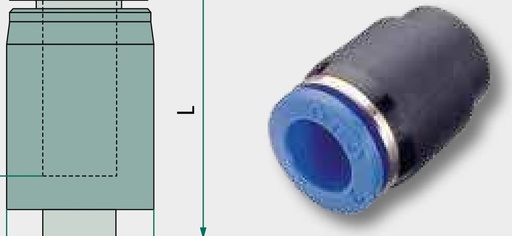 [AMAT3-173075] Cuplaj de blocare B-VK-16-KU Plastic,