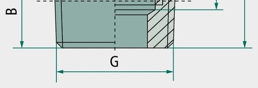 [AMAT3-173393] F-ROS-1/4-1/8-MS Niplu de reductie G1/4