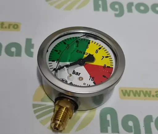 [AMAT1-32865] Manometru Met 0-10 Bari (Glicerina)