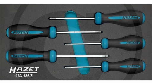[AMAT3-176193] Hazet Set de șurubelnițe HEXAnamic® - Profil TX cu orificiu