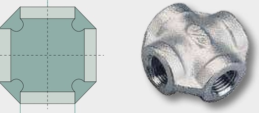 [AMAT3-173467] F-TI-2-VA Racord tip T G2
