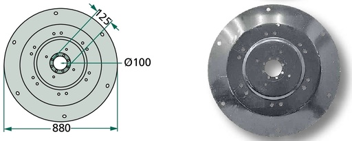 [AMAT3-177543] Disc cositoare