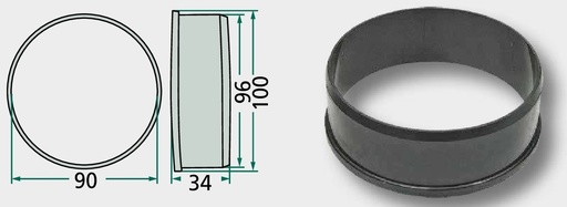 [AMAT3-178466] Bucsa - PVC ptr. articulatie