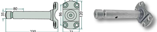 [AMAT3-177584] Ax flansa