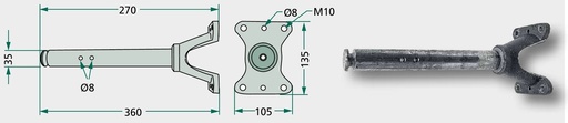 [AMAT3-177720] Ax flansa