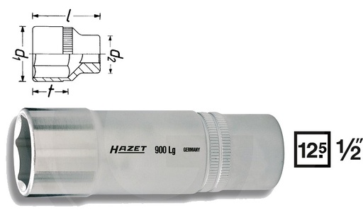 [AMAT3-176936] Hazet Cap cheie tubular? hexagonale 85 mm
