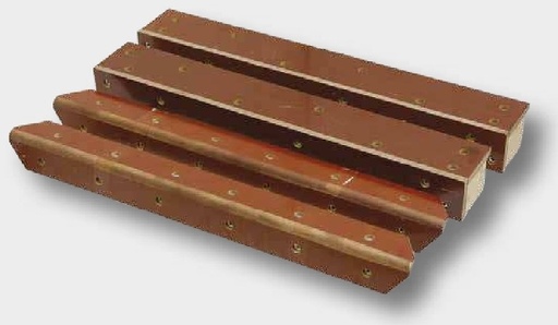 [AMAT3-178680] Set pistoane lemn - Set = 4 bucati