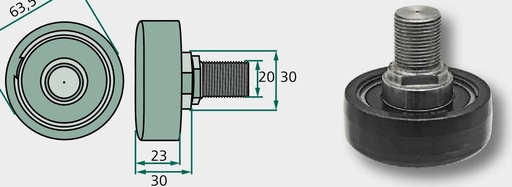 [AMAT3-178767] Rola piston