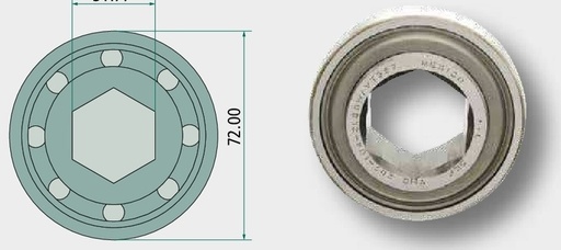 [AMAT3-179035] Rulment 31,77 x 72 x 25 mm