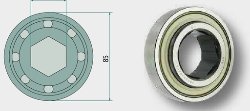 [AMAT3-178886] Rulment 38,1 x 85 x 30 mm