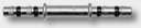 Manuli Fiting drept IG 1,1/16”-14-UNS 12 1"-1/16-14-UNS-2B