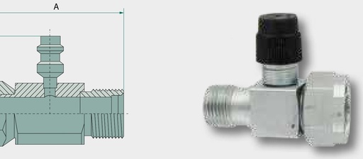 [AMAT3-180765] WAECO Fiting O-Ring Alu 0° 5/8" - 18UNF-2A