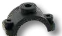 Lechler Etrier - pentru 3/4 "(25 - 28 mm)