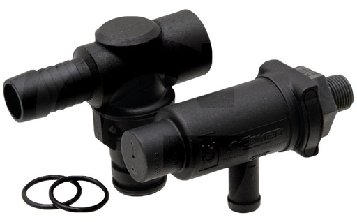 [AMAT3-184884] Comet Set de conectare Partea presiunii Ø 19 mm cu supapă de siguranță 20 bar 0 - 100 L Suprapresiune conexiune furtun Ø