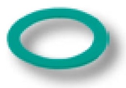 [AMAT3-185887] Braglia Disc ceramica Ø = 18 mm, orificiu Ø = 1 mm