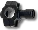 ARAG Corp portduza simplu - cu clema de montare pentru montare tub aveti nevoie de 2x suruburi 670400101