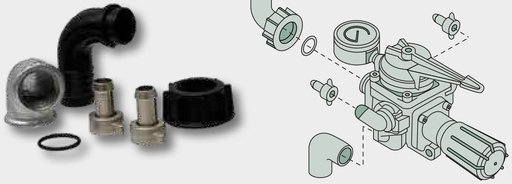 [AMAT3-186035] Annovi Reverberi Set de conectare - Kit 995 I