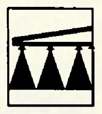 [AMAT3-186184] Albuz Duza cu jet plat 80° portocalie