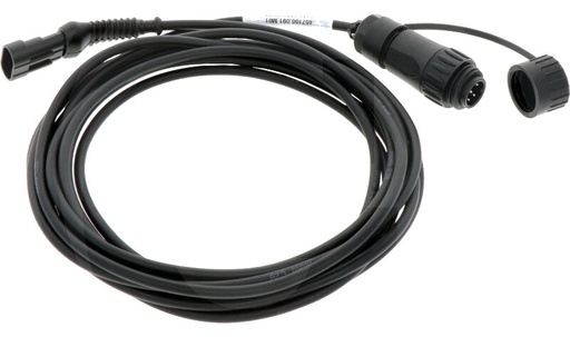 [AMAT3-185550] ARAG Cablu adaptor pentru măsurarea vitezei I Conexiune AMP cu 3 pini pentru utilizarea ECU a tractorului, 5m