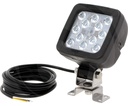 Far de lucru cu LED Carcasă: plastic; Lentila: Plastic | suport: oțel inoxidabil