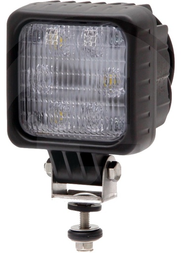 [AMAT3-187856] Far de lucru cu LED Carcasă: aluminiu; Lentila: Plastic | suport: oțel inoxidabil
