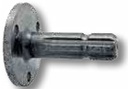 Capat final pentru priza de putere Lungime: 129 mm 1 3/8 ", 6 caneluri pentru 540 turatii/min.