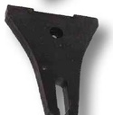 Horsch Placa de ghidaj - 170 mm, otel tratat cu bor