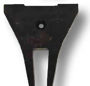 [AMAT3-187281] Horsch Placa de ghidaj - 170 mm, otel tratat cu bor