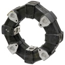 Centa Cuplaj elastic - Incl. accesorii surub: 8 bucăți ISO4762 14X040 08.8-IP și știft de tensionare: 4 bucăți DIN7346 0