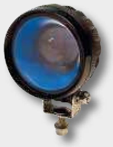 [AMAT3-187438] Lampă avertizare zonă pericol, LED Lampă de avertizare cu LED, cu 2 LED-uri albastre de intensitate luminoasă ridicată, 