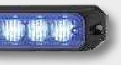 [AMAT3-187459] Frontblitzer Blau Gehäuse: PC; Lichtscheibe: PC