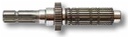 Capat final priza de putere Lungime: 320 mm 1 3/8 ", 6 caneluri