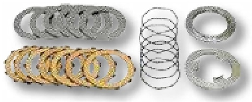 [AMAT3-188382] Set lamele ambreiaj - pentru ambreiaj lamele exterioare cu eclise constă din 7x F515100100030 (70821004), 6x F5141001001