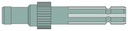 Capat final pentru priza de putere 540 rpm Lungime: 244,5 mm 1 3/8 ", 6 caneluri 33 dinti Diametru: 51,5 mm