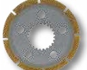 Disc frana - Diametru exterior: 360 mm Diametru interior: 237 mm Grosime 4,5 mm 72 dinti