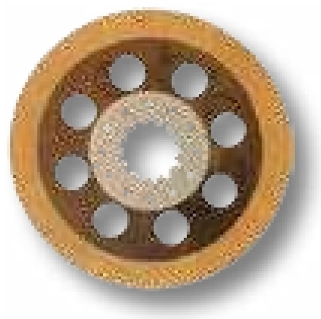 [AMAT3-190324] Placa - Ø = 270 x 355 mm