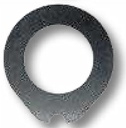 CARLISLE Disc metalic - Diametru: 178 mm