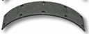Placuta frana - 390 x 70 x 6,6 mm 10 găuri