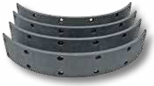 [AMAT3-190445] Set placute frana - 50 x 6 x 342 mm, cu nituri 4x10 mm