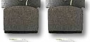 Set placute frana - 30 km/h, 87,7 x 17 x 86 mm