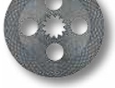 CARLISLE Disc frana - Ø 304 mm, 12 dinti