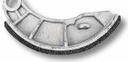 Sabot de frana - Latime = 60 mm