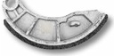 Sabot de frana - Latime = 60 mm